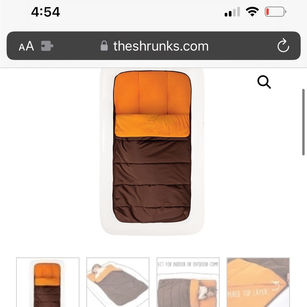 Toddler Sleeping bag by The Shrunks